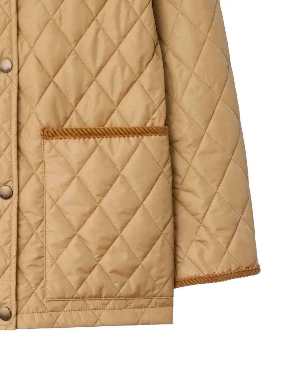 Quilted Nylon Barn Jacket BURBERRY – Гарантія оригінальності – вид 7