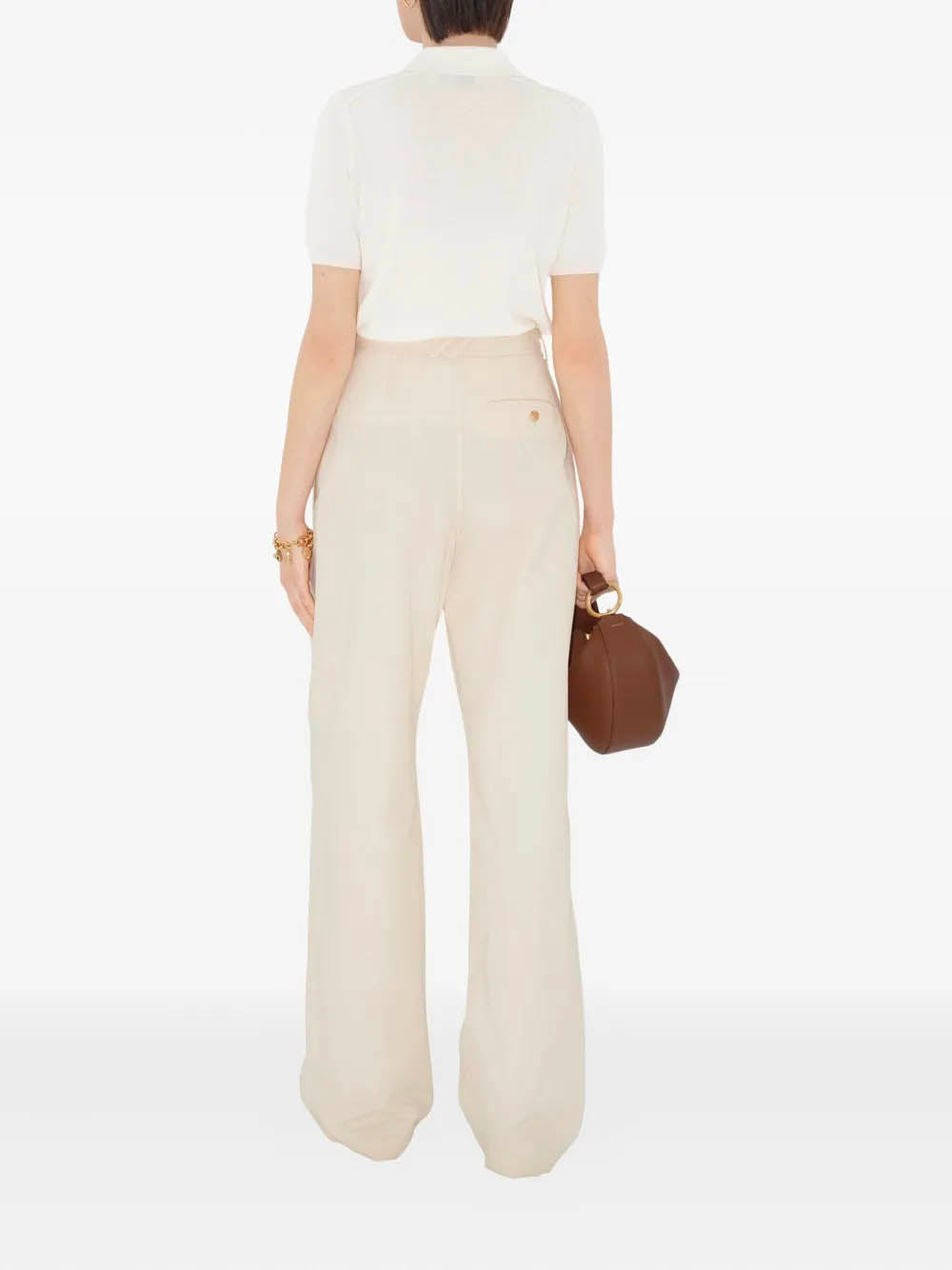 Wool Polo Shirt BURBERRY – Гарантія оригінальності – збільшений вид