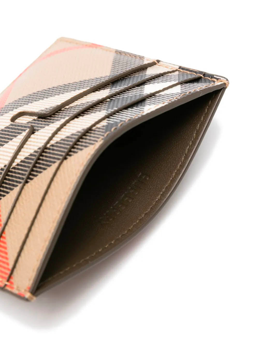 Tall Sandon Check Credit Card Holder BURBERRY – Гарантія оригінальності – детальний вид