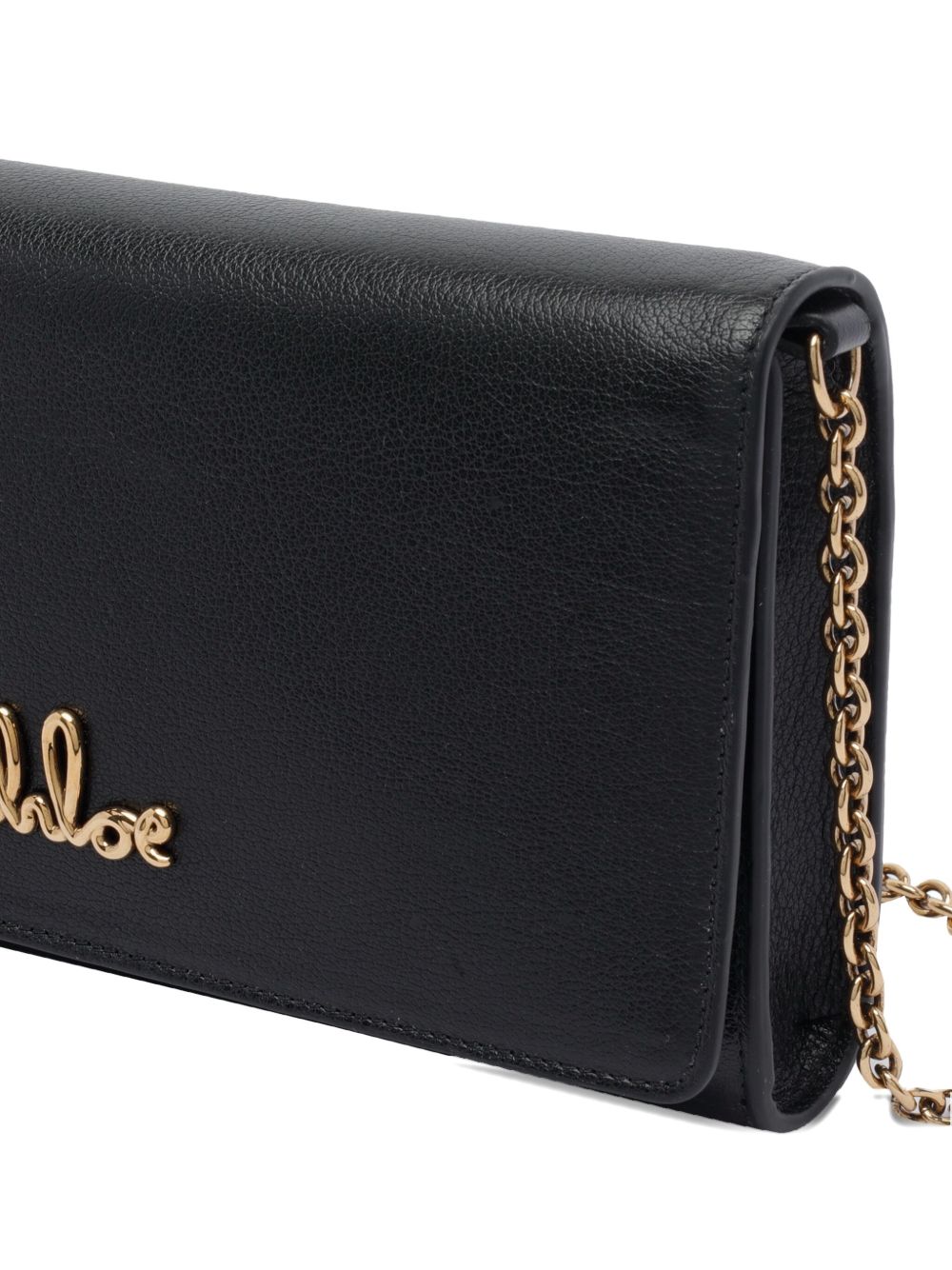 Iconic clutch with chain CHLOE – Гарантія оригінальності – детальний вид