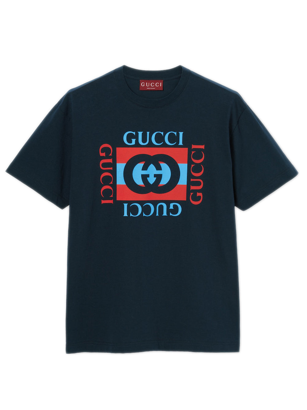 GG T-shirt GUCCI – Гарантія оригінальності – боковий вид