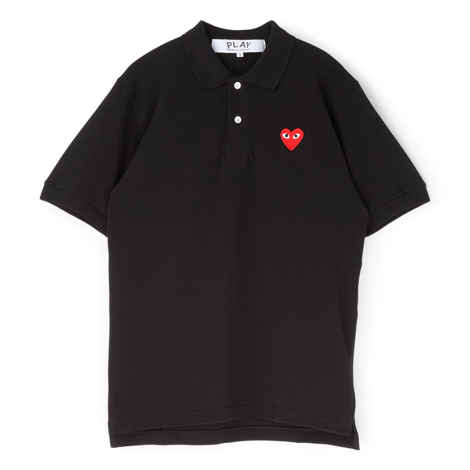 Red Emblem T Shirt Comme des garcons – Гарантія оригінальності – боковий вид