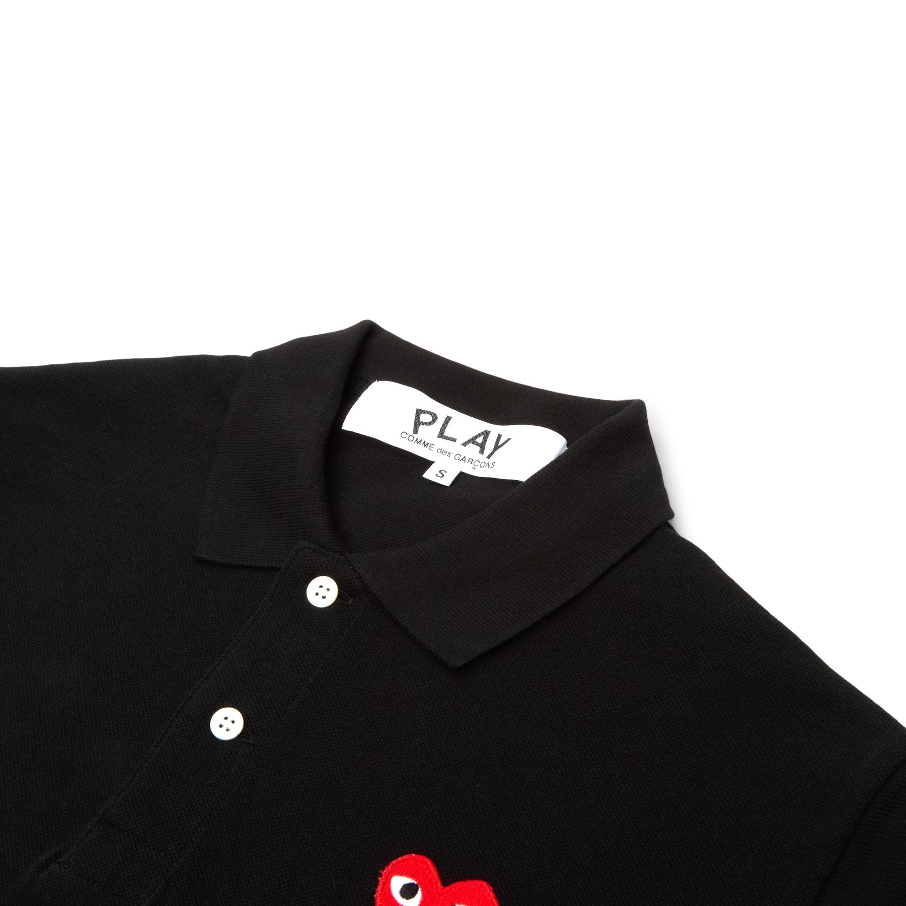 Red Emblem T Shirt Comme des garcons – Гарантія оригінальності – детальний вид