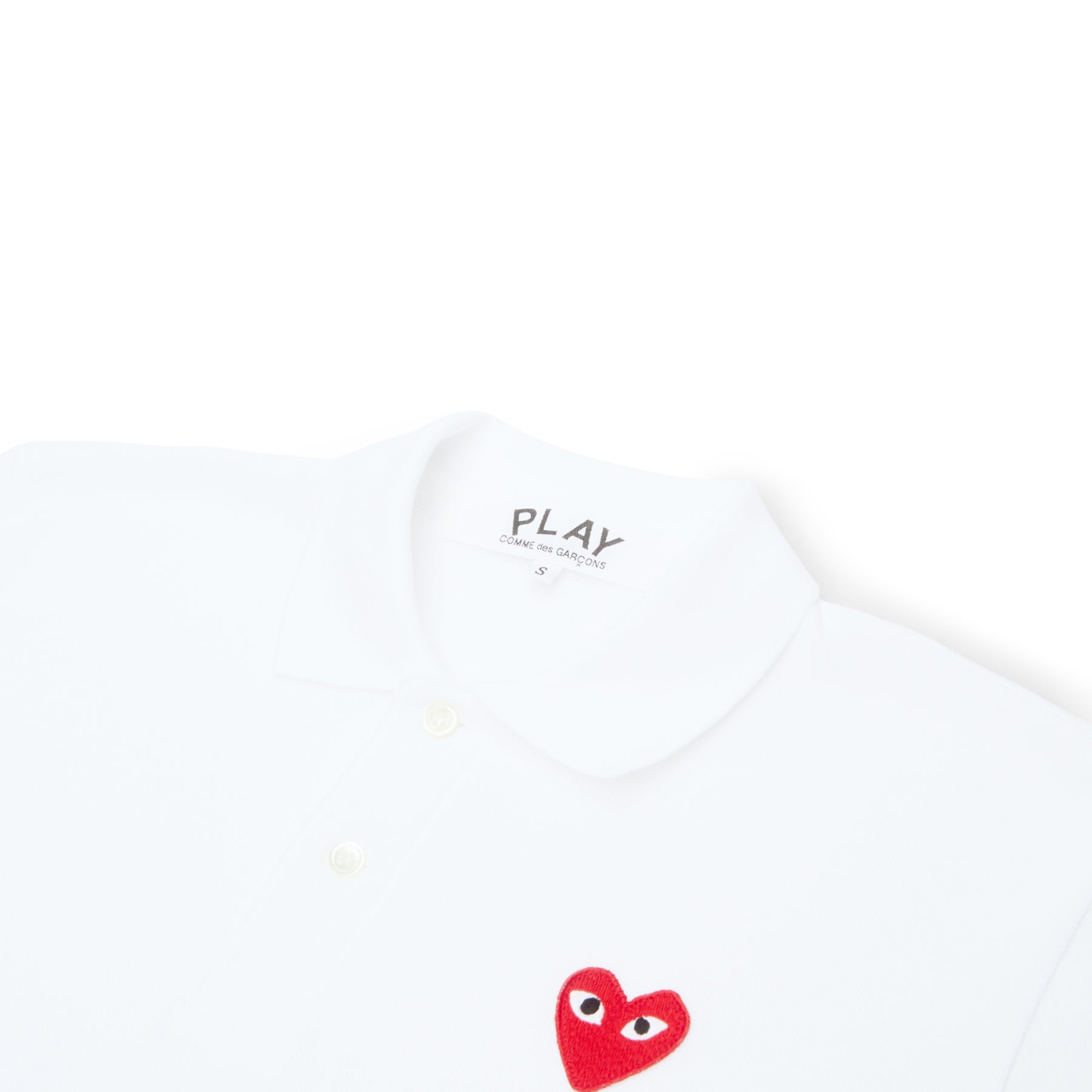 Red Emblem T Shirt Comme des garcons – Гарантія оригінальності – детальний вид