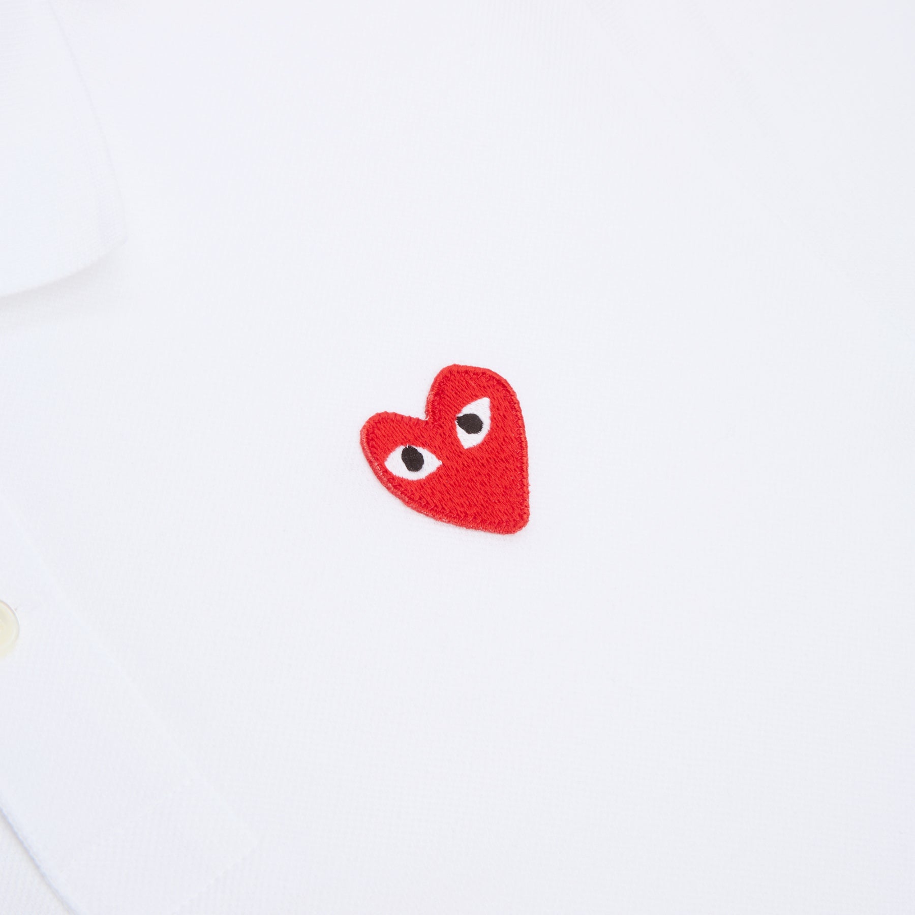 Red Emblem T Shirt Comme des garcons – Гарантія оригінальності – збільшений вид