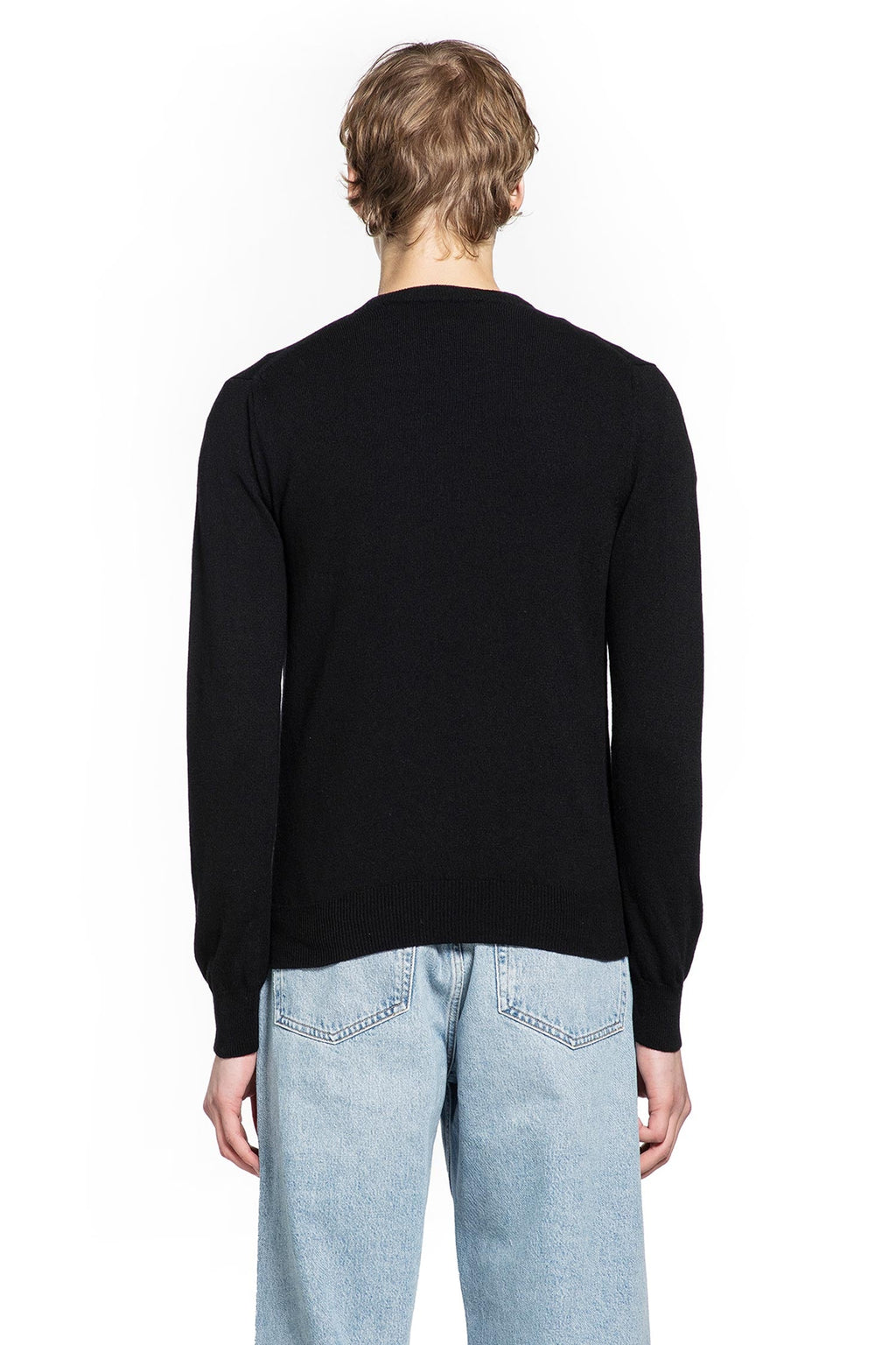 Wool Heart Sweater Comme des garcons – Гарантія оригінальності – детальний вид
