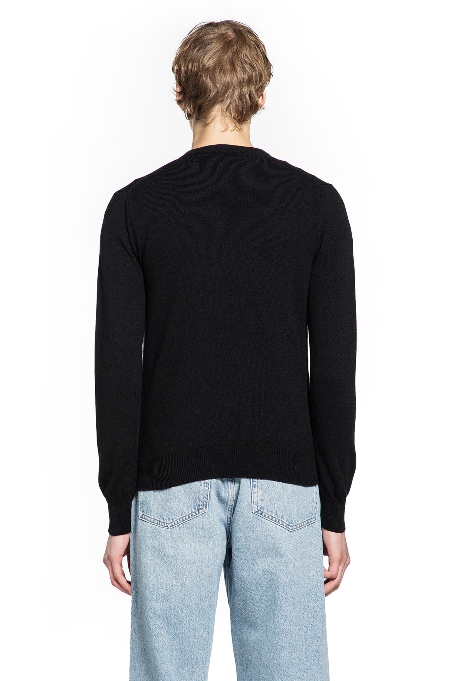 Wool Heart Sweater Comme des garcons – Гарантія оригінальності – детальний вид