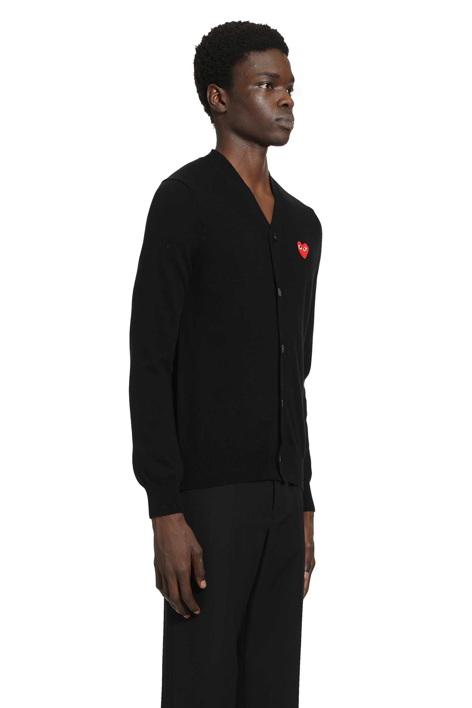 Heart Wool Cardigan Comme des garcons оригінал – Купити в Україні – детальний вид