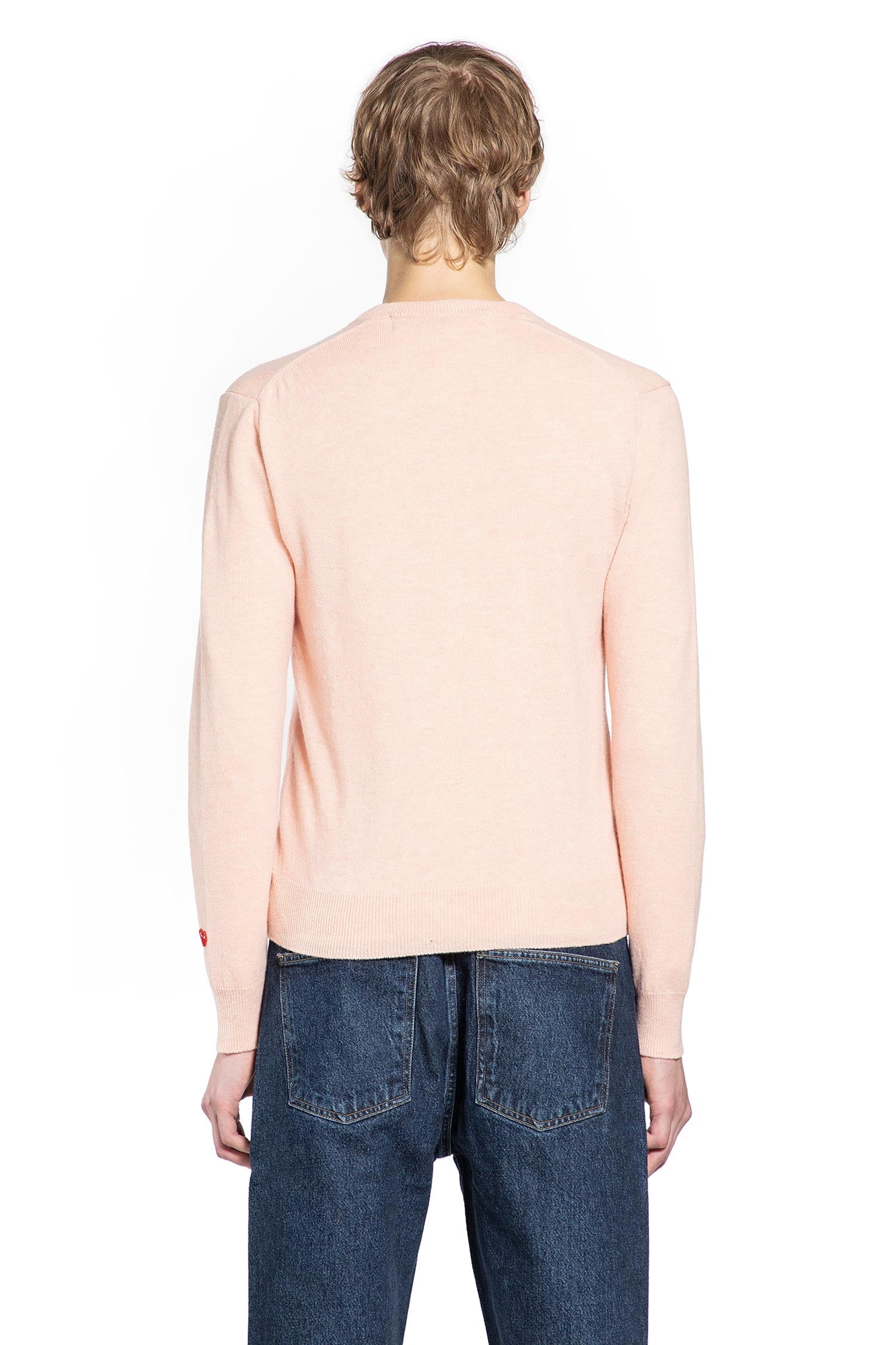 Heart Cardigan In Wool Comme des garcons оригінал – Купити в Україні – збільшений вид