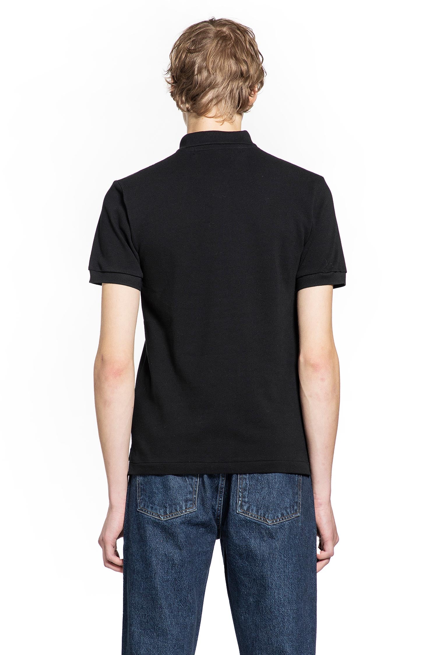 Оригінальна Heart Cotton Polo Shirt Comme des garcons – збільшений вид