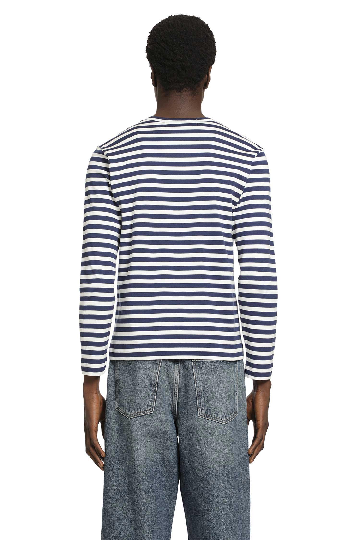 Striped Heart Long Sleeve T-Shirt Comme des garcons оригінал – Купити в Україні – детальний вид