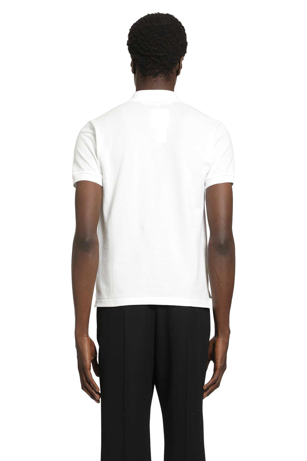 Оригінальна Heart Cotton Piqué Polo Shirt Comme des garcons – детальний вид