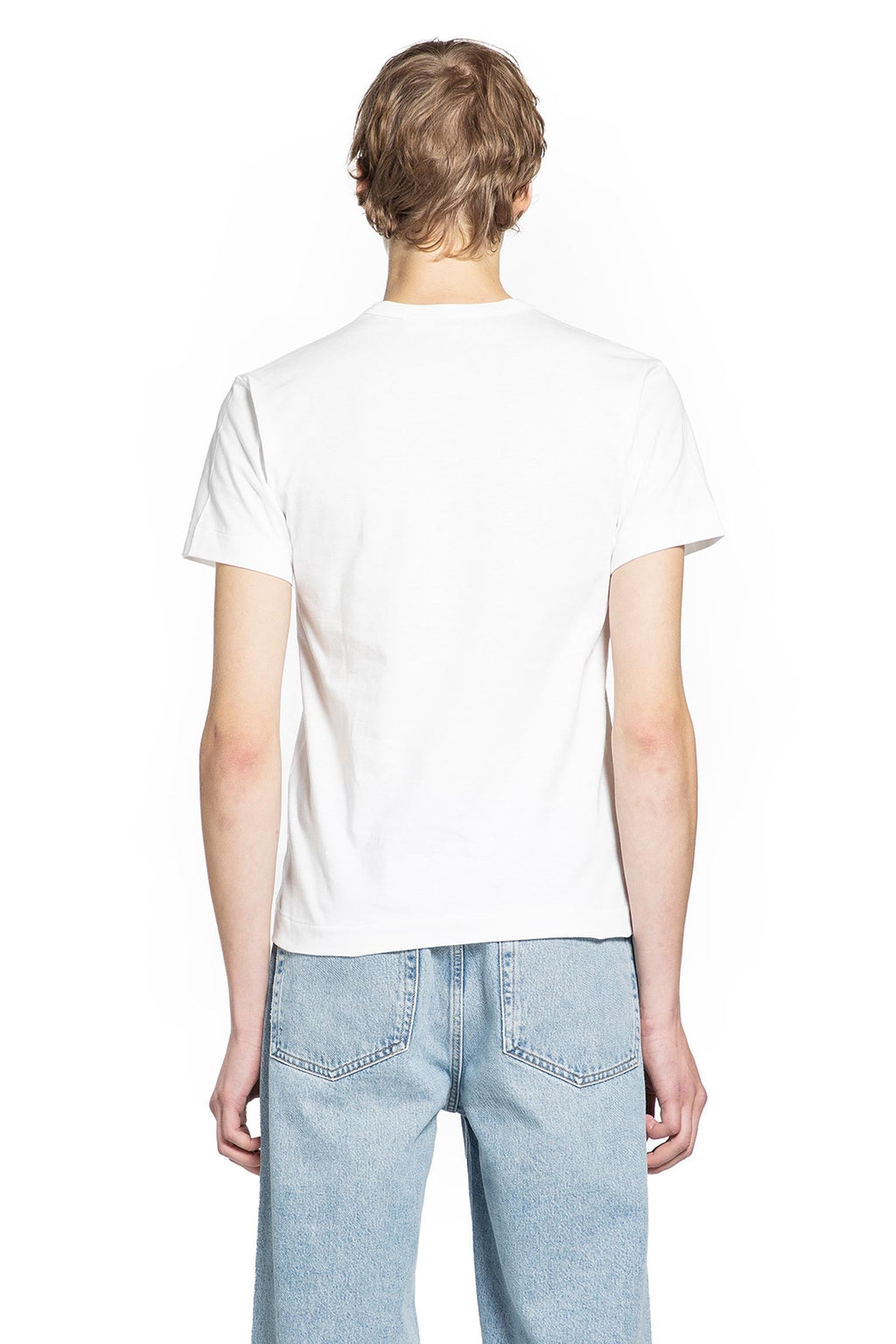 Оригінальна Heart Cotton T-Shirt Comme des garcons – детальний вид