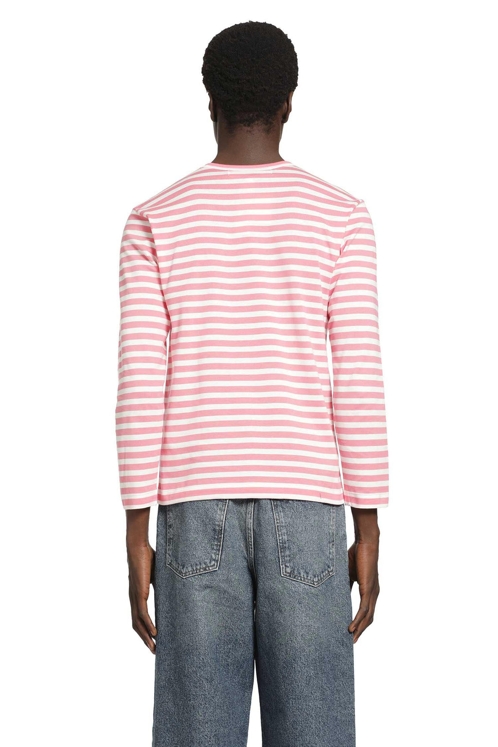 Striped Heart Long Sleeve T-Shirt Comme des garcons оригінал – Купити в Україні – детальний вид