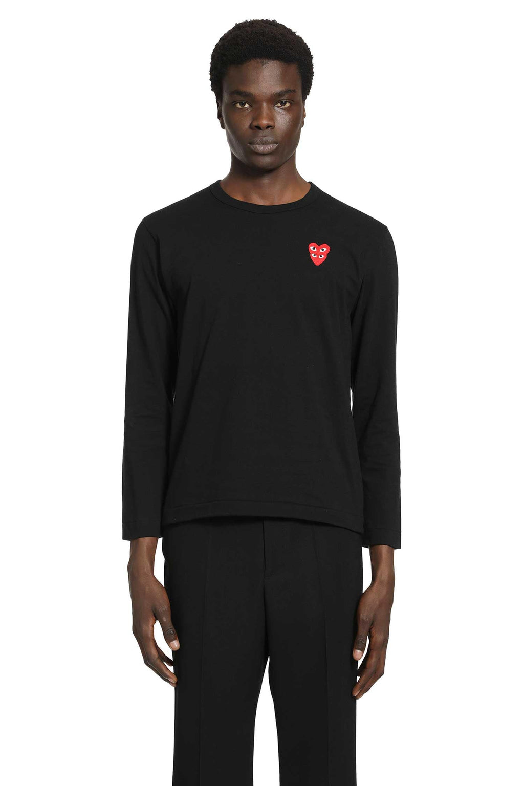 Heart Long Sleeve T-Shirt Comme des garcons оригінал – Купити в Україні – боковий вид