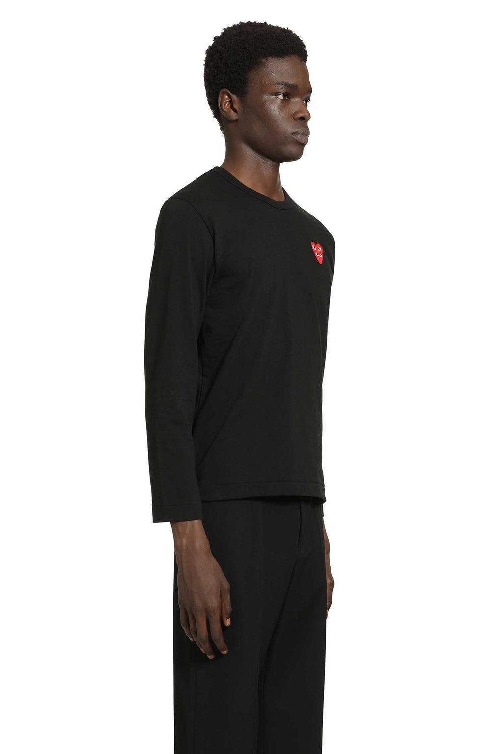 Heart Long Sleeve T-Shirt Comme des garcons оригінал – Купити в Україні – вид ззаду