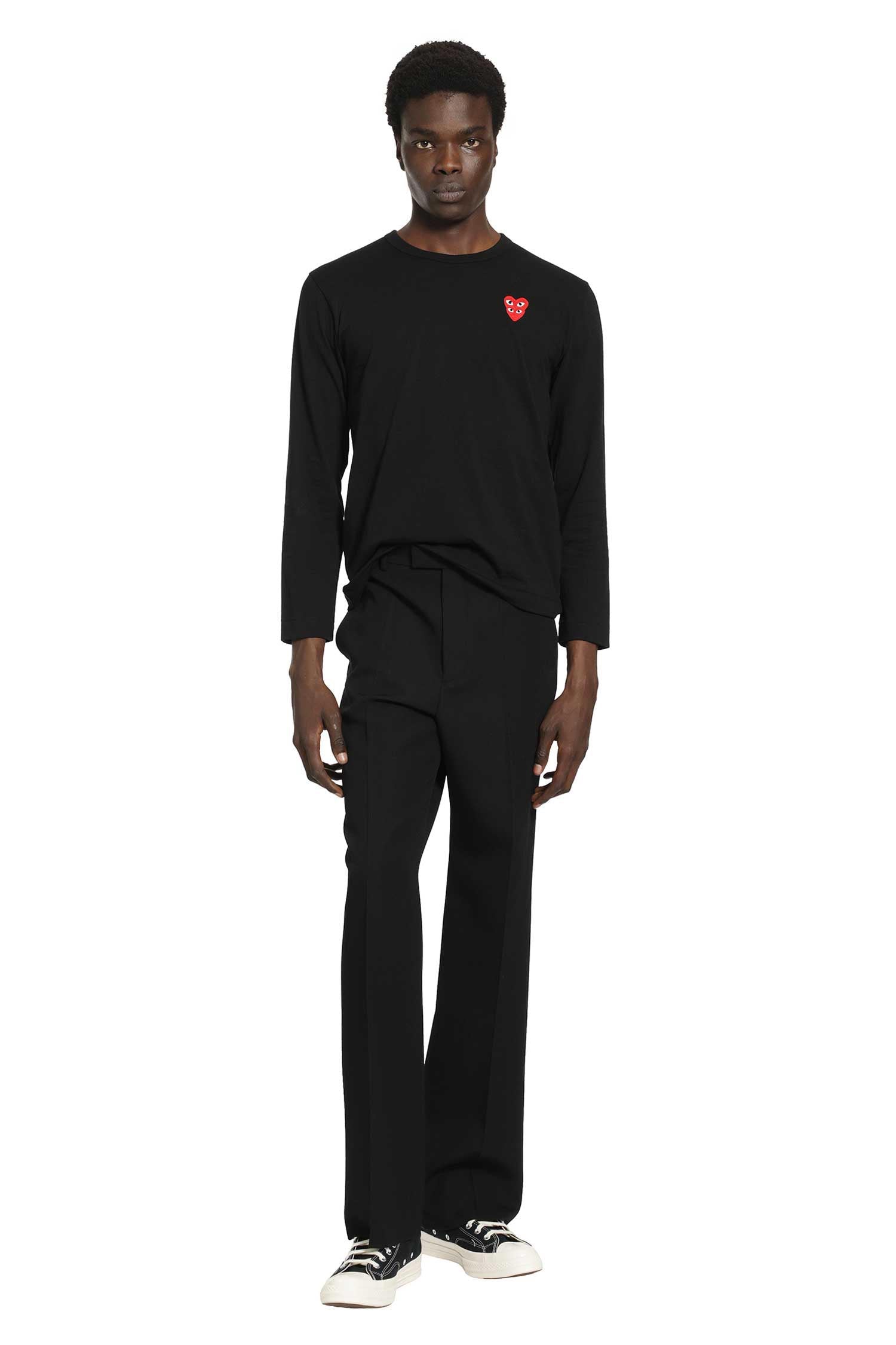Heart Long Sleeve T-Shirt Comme des garcons оригінал – Купити в Україні – збільшений вид