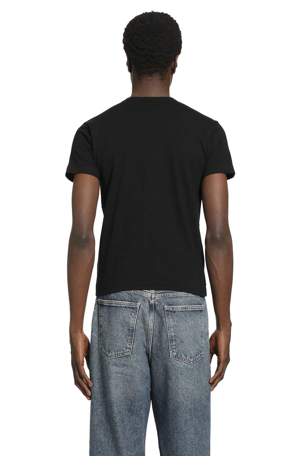 Оригінальна Small Heart Cotton T-Shirt Comme des garcons – детальний вид
