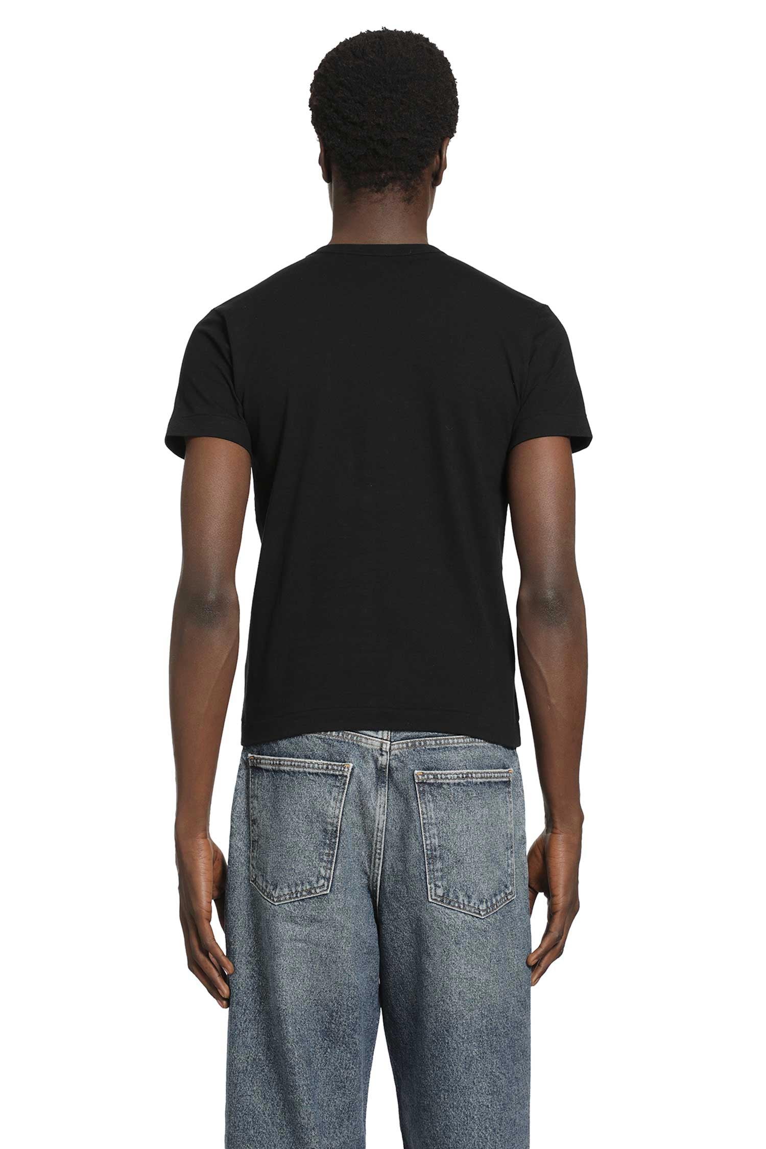 Оригінальна Small Heart Cotton T-Shirt Comme des garcons – детальний вид