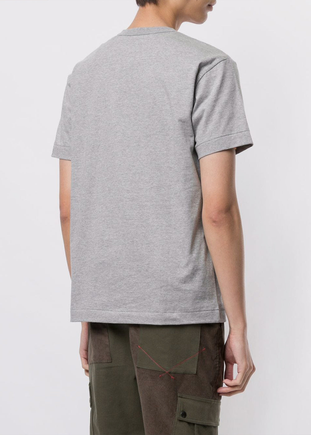 Оригінальна Grey Black Heart T-Shirt Comme des garcons – детальний вид