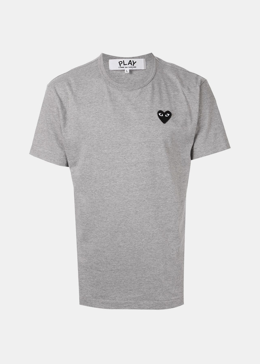 Оригінальна Grey Black Heart T-Shirt Comme des garcons – боковий вид