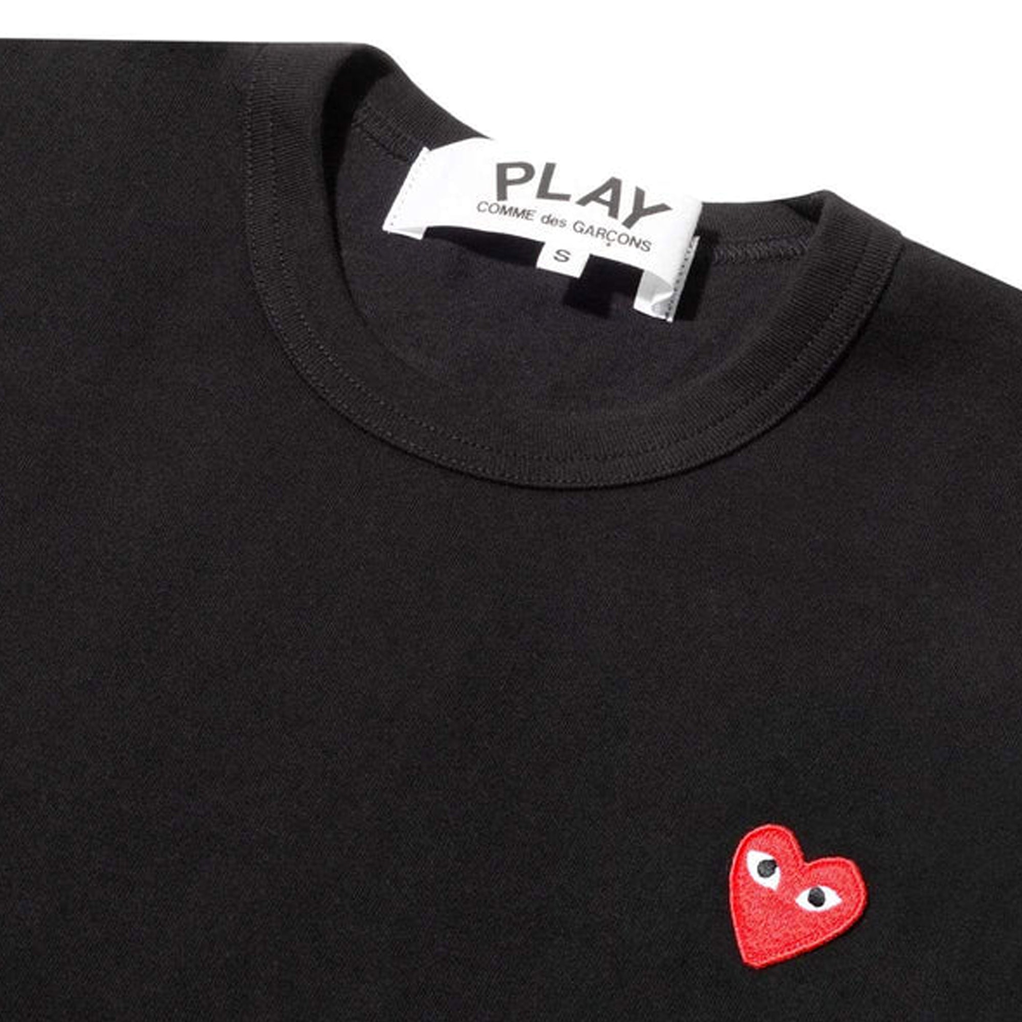 Mens Red Heart Ls Tee Comme des garcons оригінал – Купити в Україні – вид ззаду