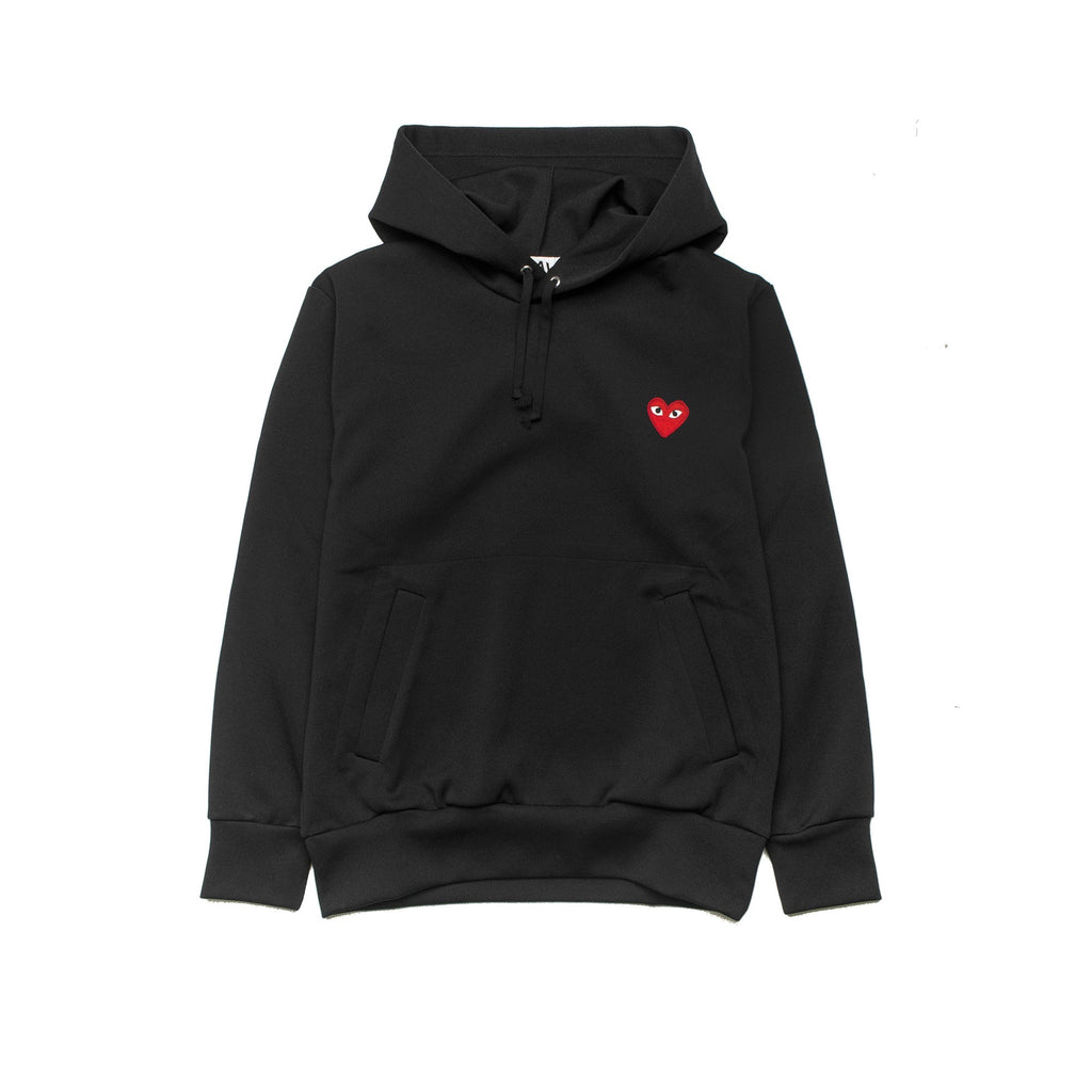 Оригінальна Mens Red Heart Hoodie Comme des garcons – боковий вид