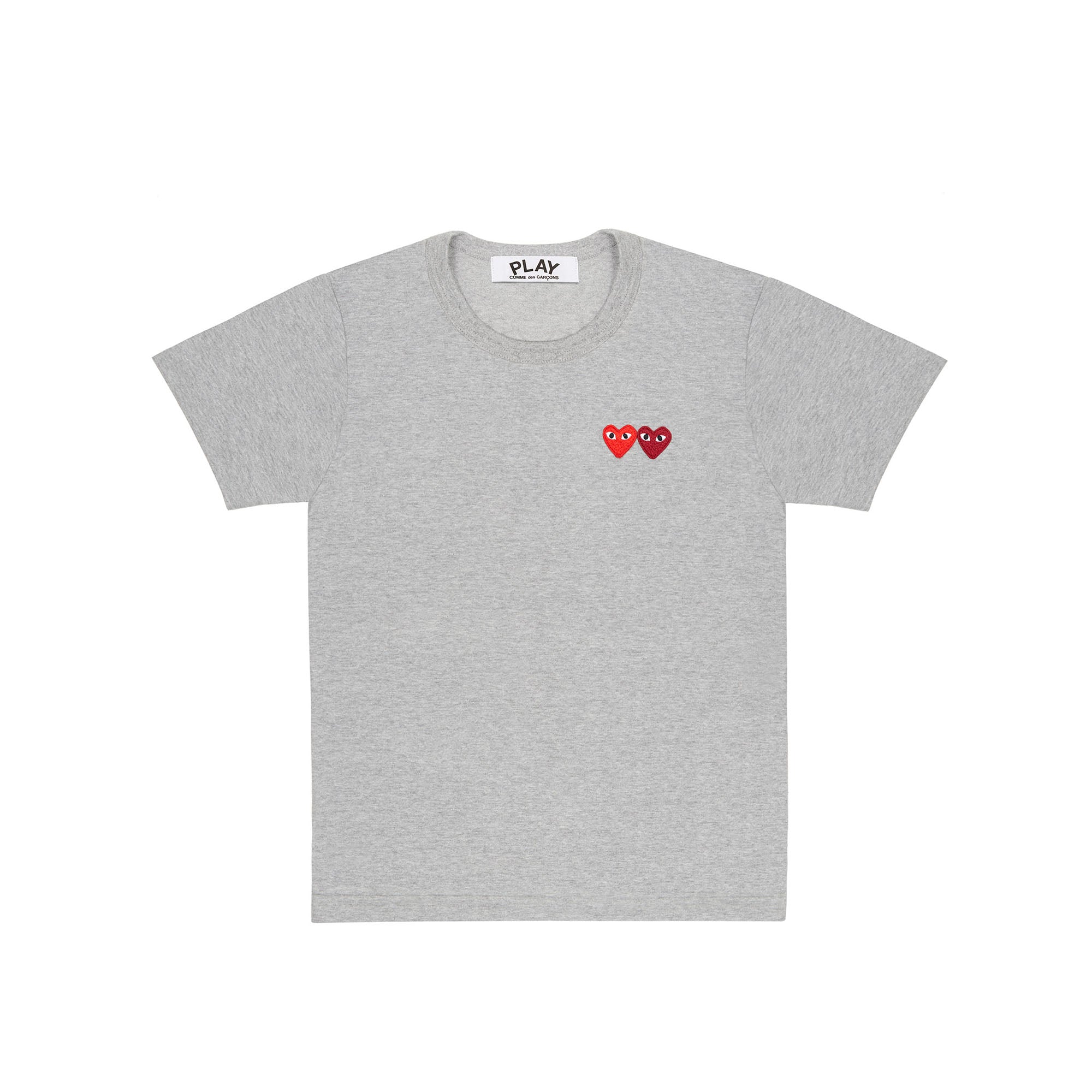 Оригінальна Mens Double Heart Ss Tee Comme des garcons – боковий вид