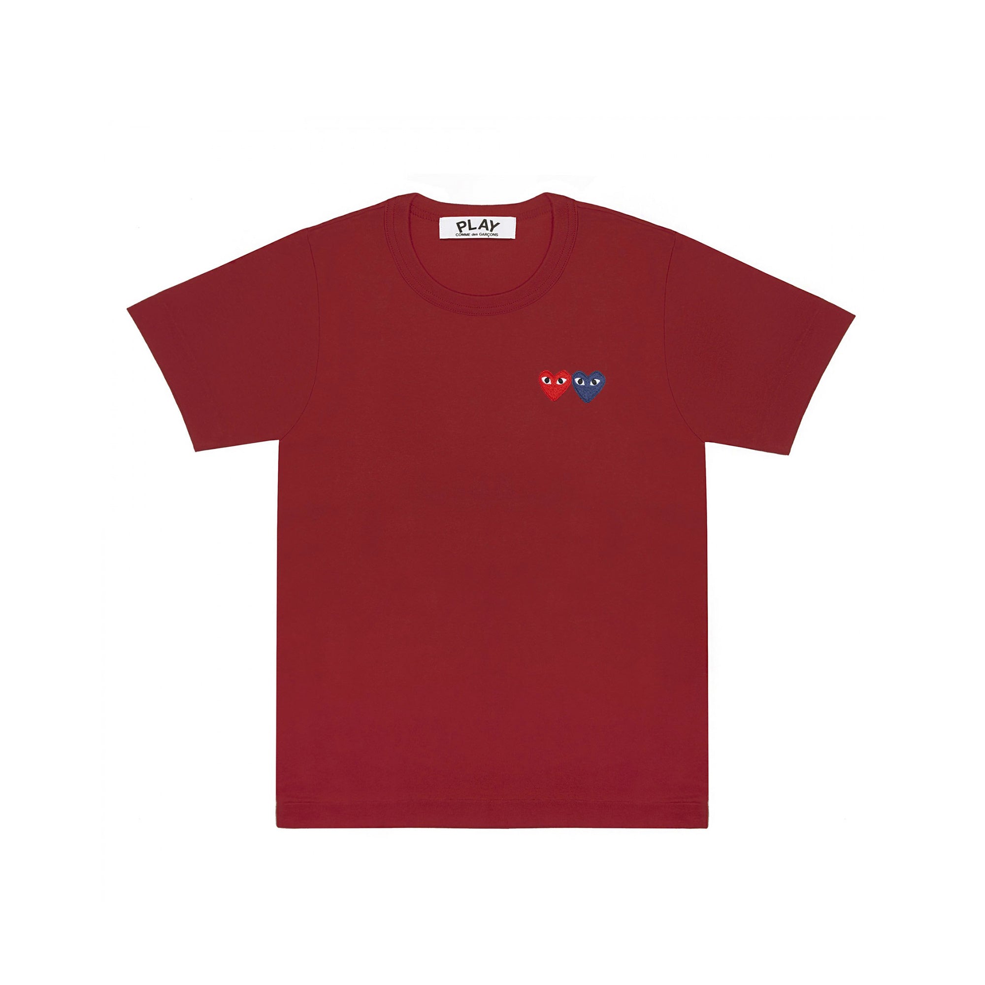 Оригінальна Mens Double Heart Ss Tee Comme des garcons – боковий вид