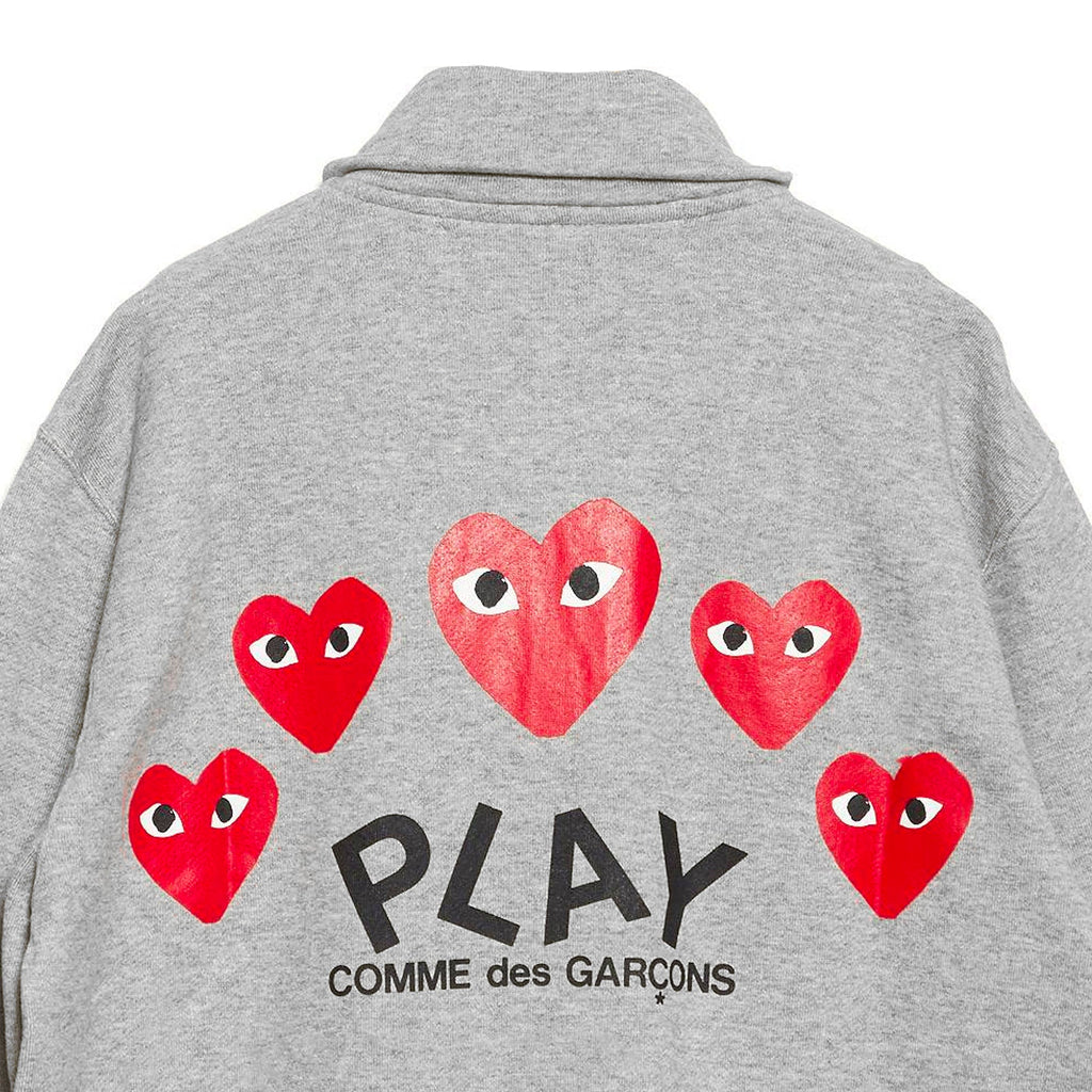 Оригінальна Cdg Play Multiheart Track Top Comme des garcons – вид ззаду