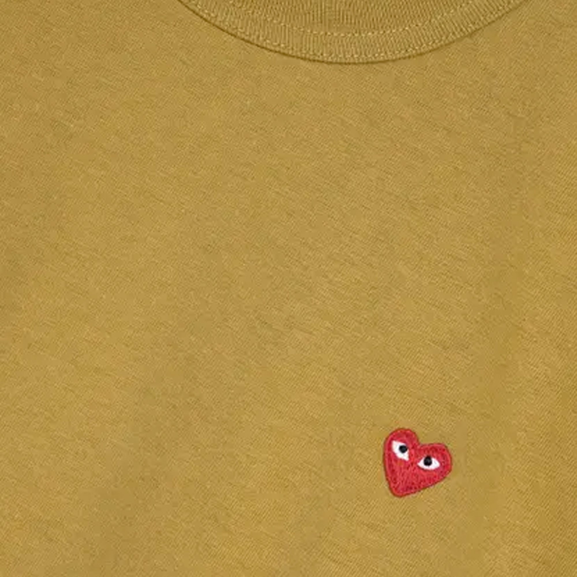 Mens Small Red Heart Ss Tee Comme des garcons – Гарантія оригінальності – вид ззаду