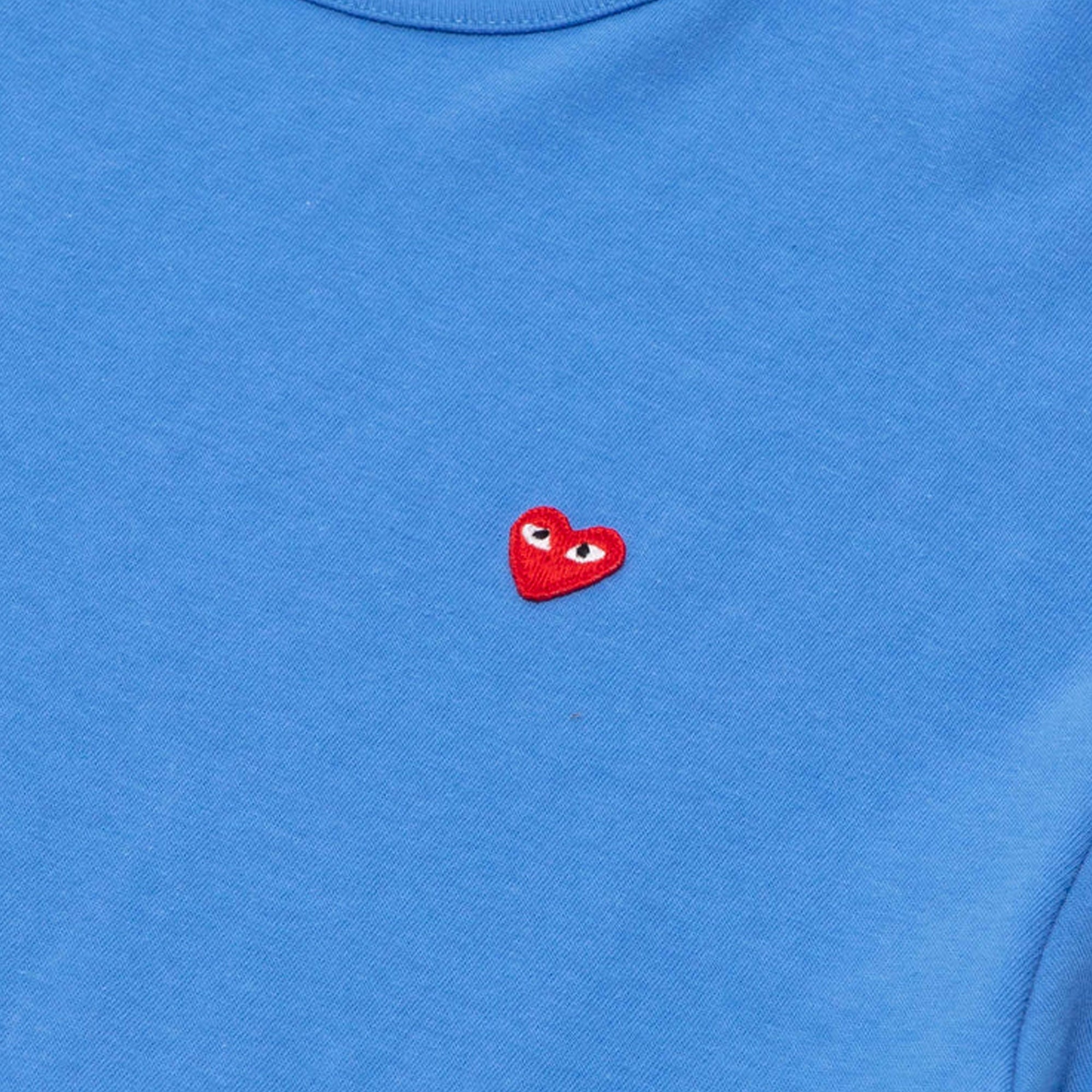 Mens Small Red Heart Ss Tee Comme des garcons – Гарантія оригінальності – вид ззаду