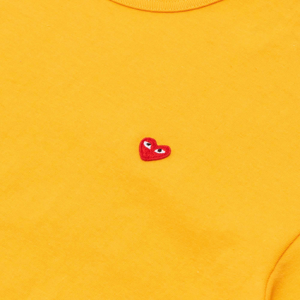 Mens Small Red Heart Ss Tee Comme des garcons – Гарантія оригінальності – вид ззаду
