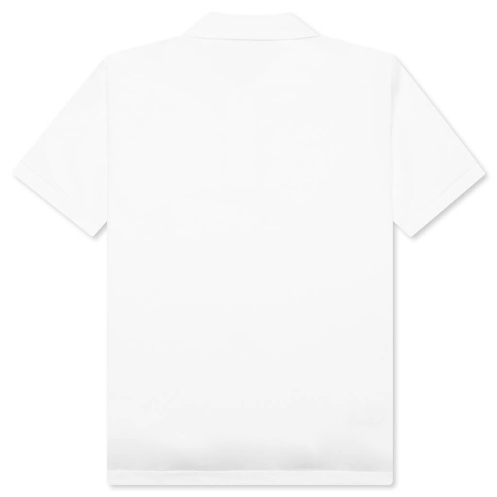 Comme des Garcons PLAY x the Artist Invader Polo - White - COMME DES GARCONS