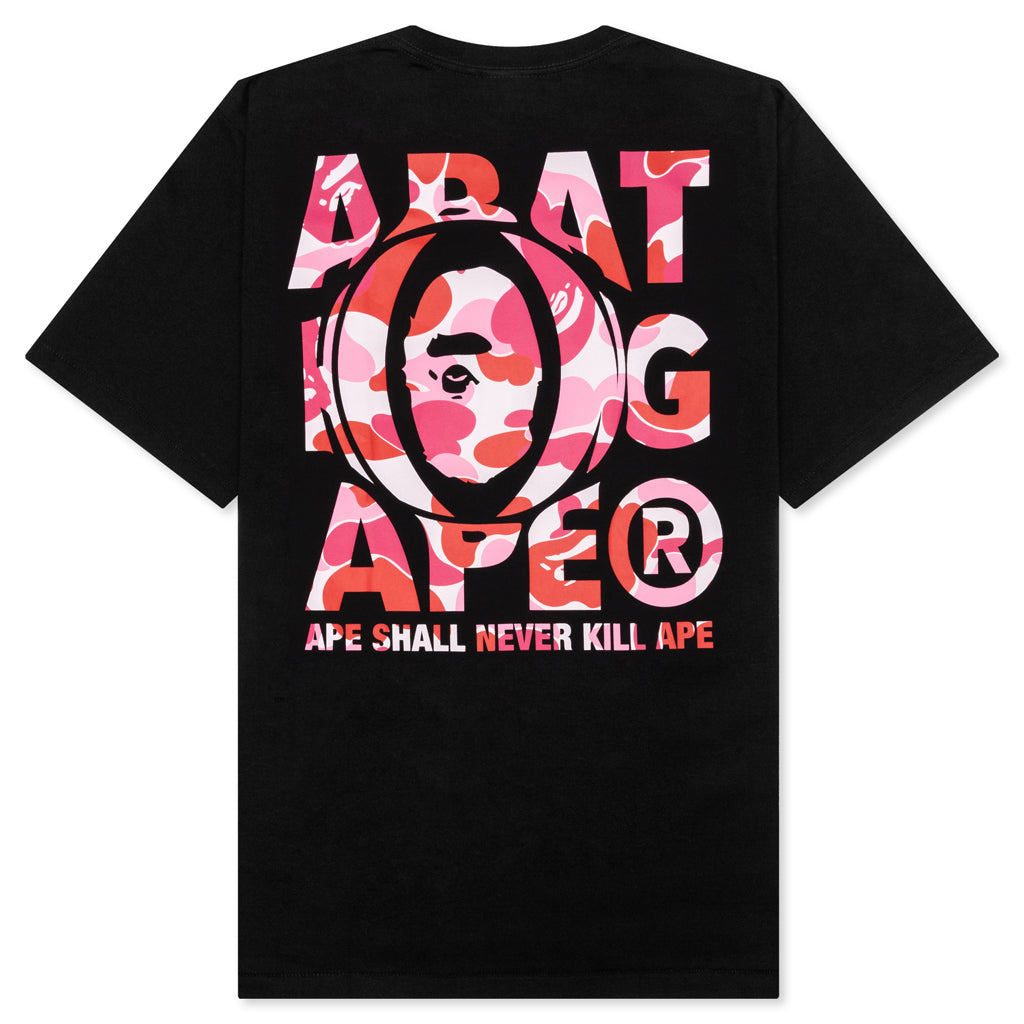 Оригінальна Abc Camo Ape Head Relaxed Fit Tee A bathing ape – вид ззаду