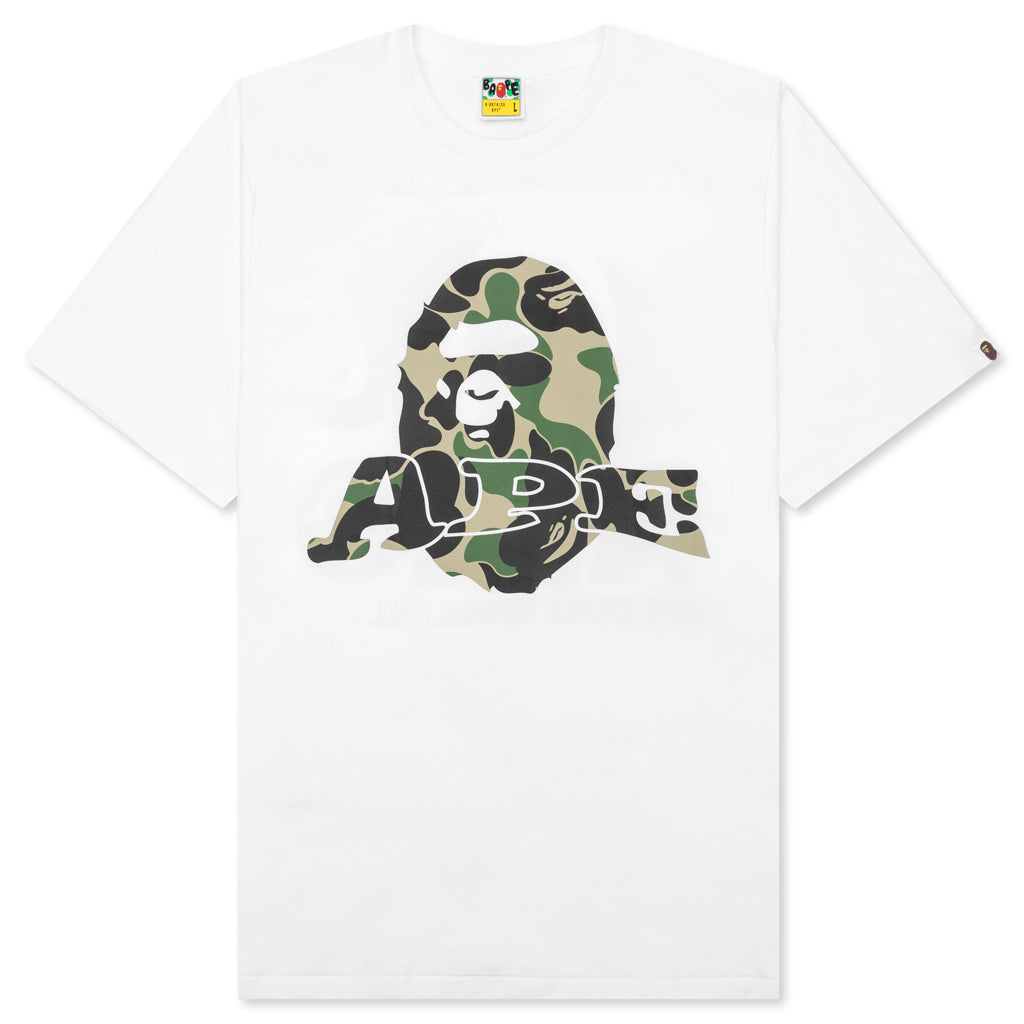 Оригінальна Abc Camo Ape Head Relaxed Fit Tee A bathing ape – боковий вид
