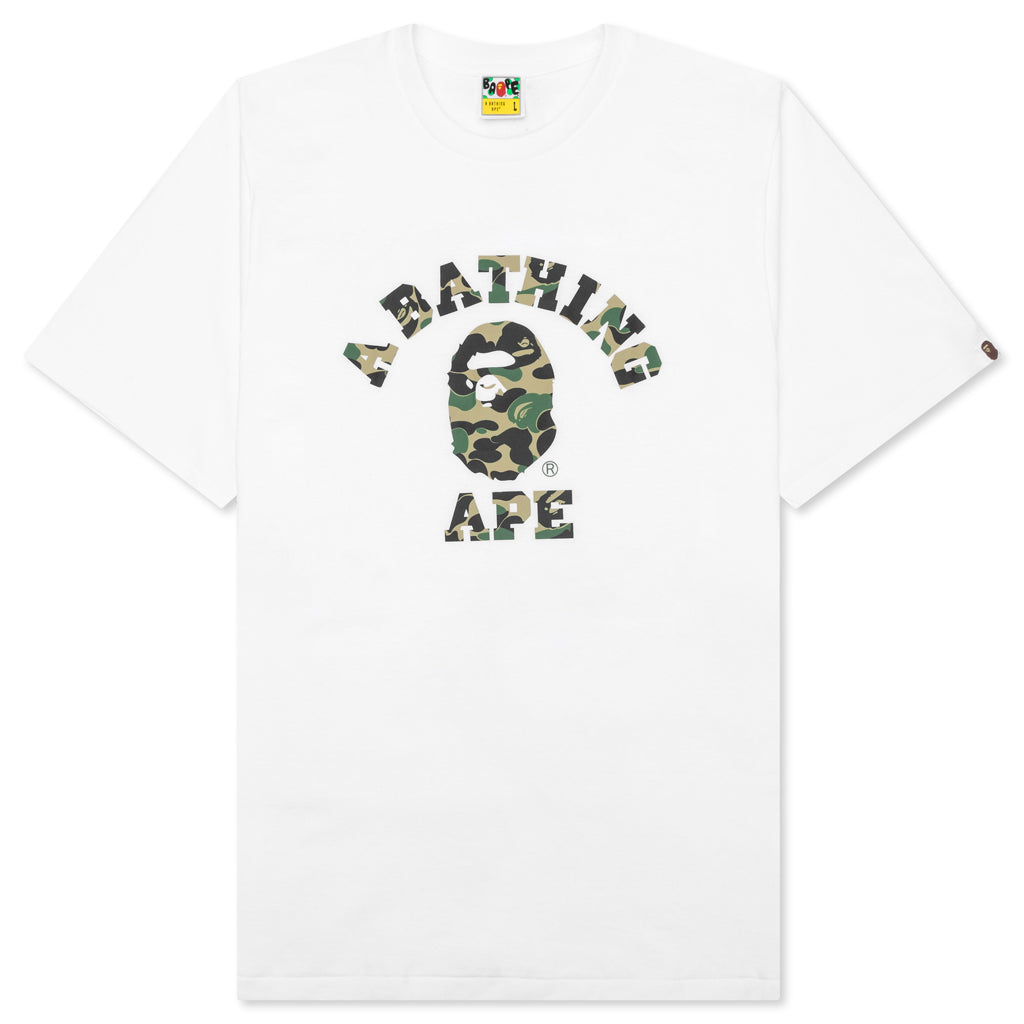 Abc Camo College Tee A bathing ape – Гарантія оригінальності – боковий вид