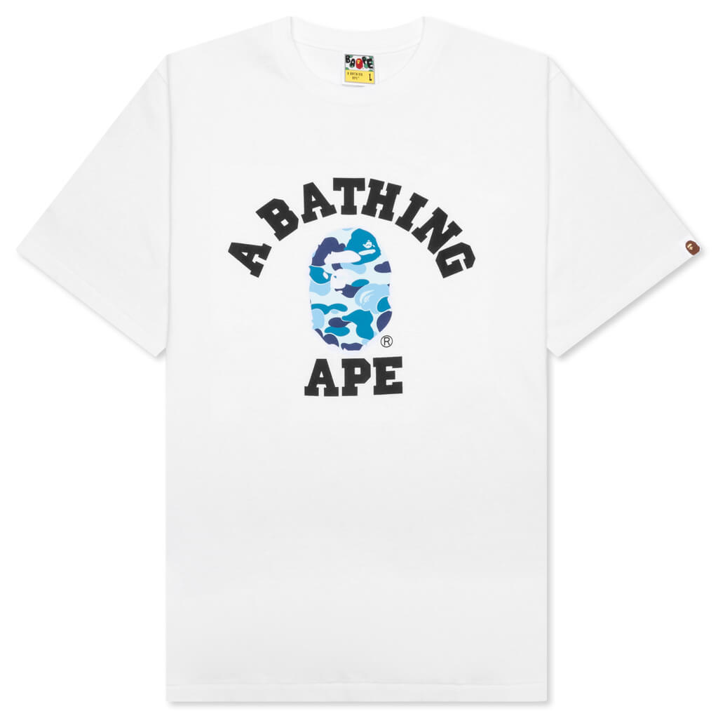Abc Camo College Tee A bathing ape – Гарантія оригінальності – боковий вид