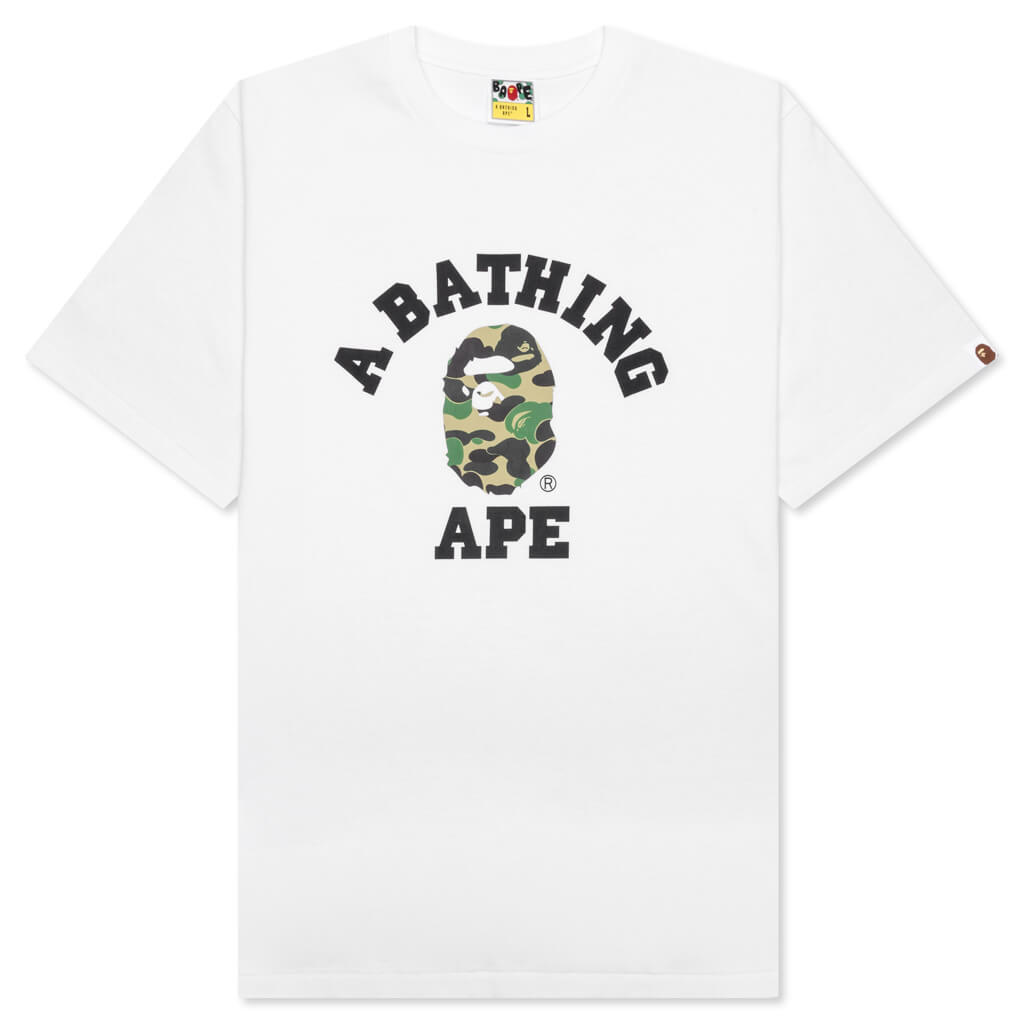 Abc Camo College Tee A bathing ape – Гарантія оригінальності – боковий вид