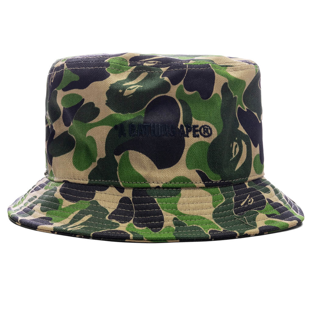 Abc Camo Logo Bucket Hat A bathing ape – Гарантія оригінальності – боковий вид