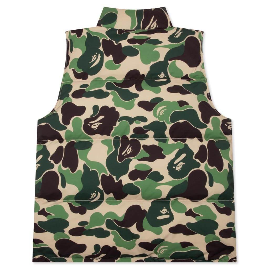 Abc Camo Reversible Down Vest A bathing ape оригінал – Купити в Україні – вид ззаду