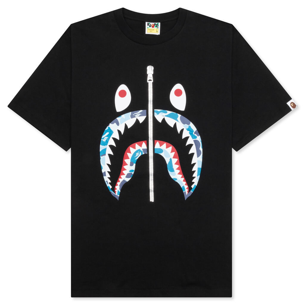Abc Camo Shark Tee A bathing ape – Гарантія оригінальності – боковий вид
