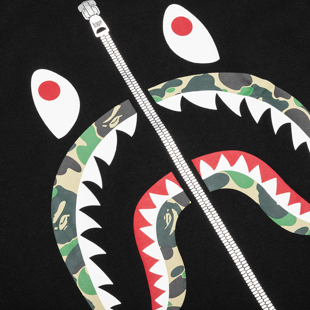 Abc Camo Shark Tee A bathing ape – Гарантія оригінальності – детальний вид