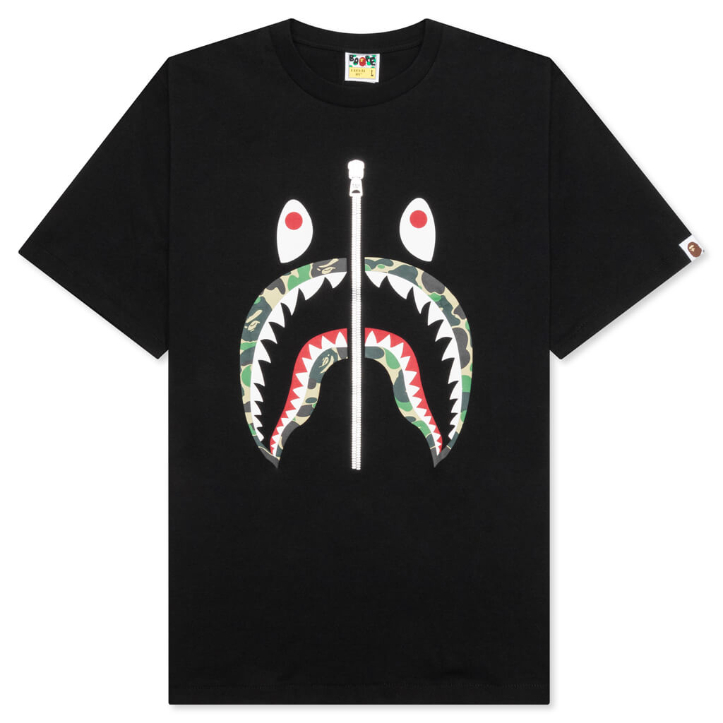Abc Camo Shark Tee A bathing ape – Гарантія оригінальності – боковий вид