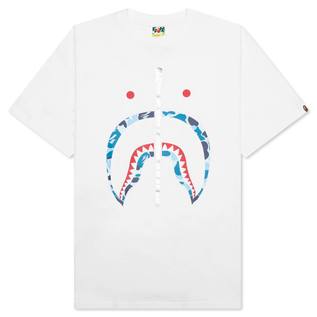 Abc Camo Shark Tee A bathing ape – Гарантія оригінальності – боковий вид