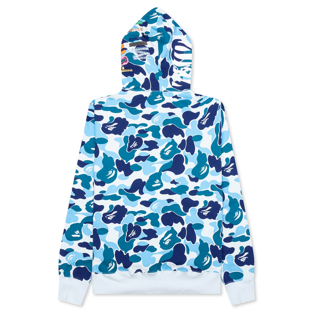 Abc Camo Tiger Full Zip Hoodie A bathing ape оригінал – Купити в Україні – вид ззаду