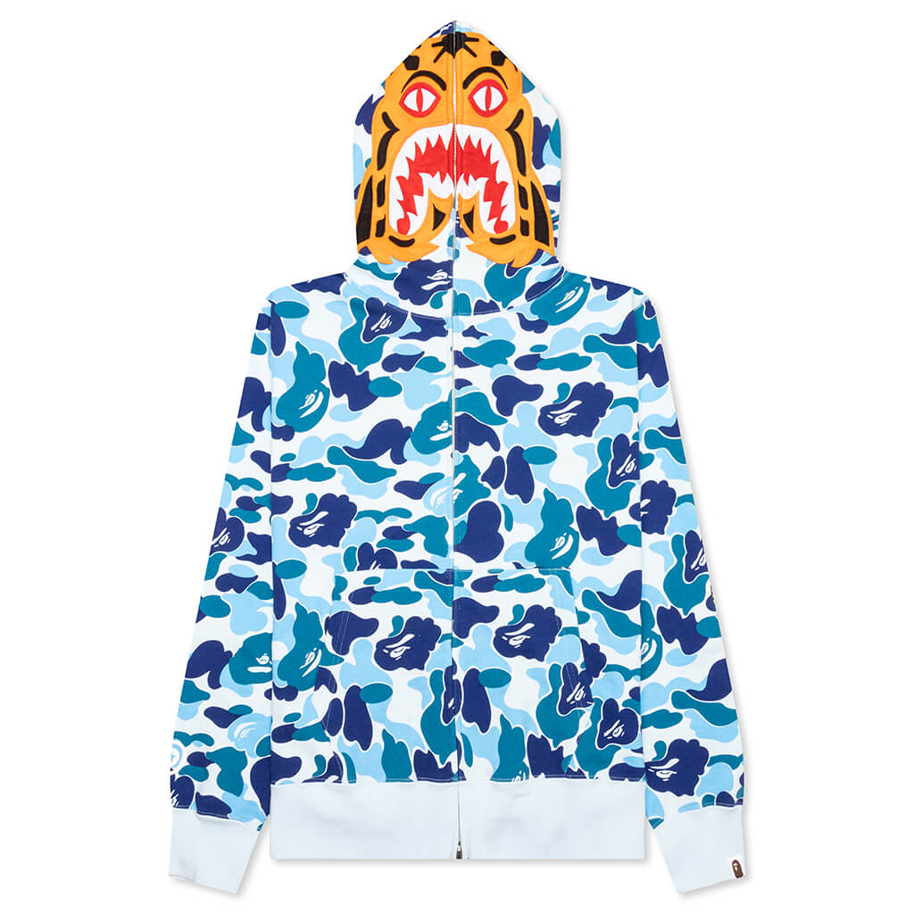 Abc Camo Tiger Full Zip Hoodie A bathing ape оригінал – Купити в Україні – боковий вид