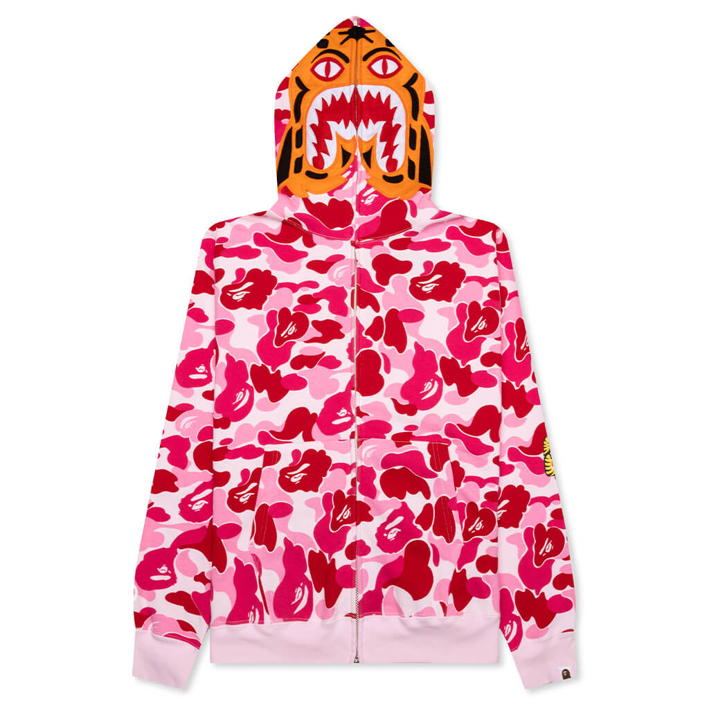 Abc Camo Tiger Full Zip Hoodie A bathing ape оригінал – Купити в Україні – боковий вид