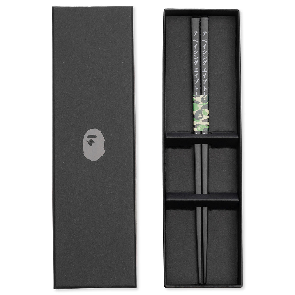 Abc Line Camo Wood Chopsticks A bathing ape оригінал – Купити в Україні – боковий вид