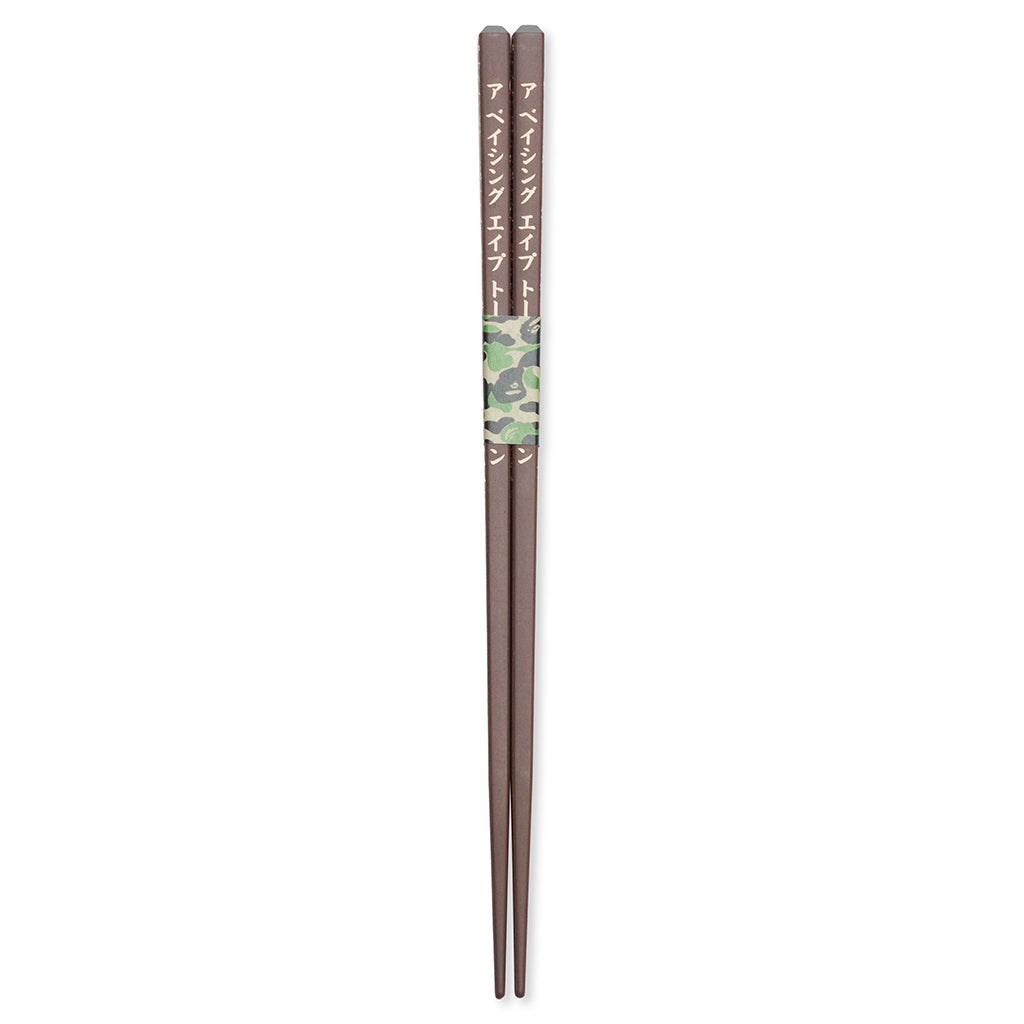 Abc Line Camo Wood Chopsticks A bathing ape оригінал – Купити в Україні – вид ззаду